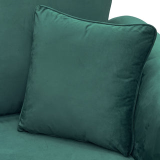 3 Seater Sofa With Pocket Coils And Foam Cushion, Removable Seat