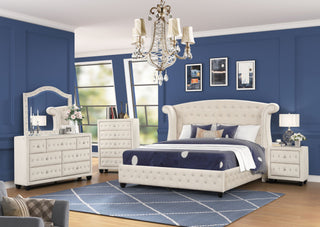 Sophia - 2 Drawer Upholstered Nightstand