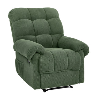 Manual Recliner, Padded Footrest
