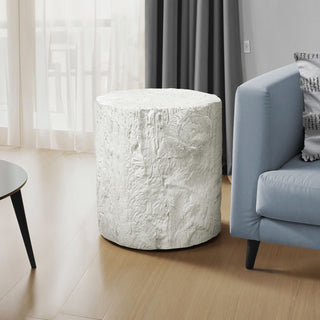 Contemporary Round Accent Table, Indoor / Outdoor