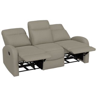Manual Reclining Sofa With Dual Independent Recliners