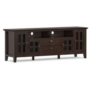 Artisan - TV Media Stand - Tobacco Brown