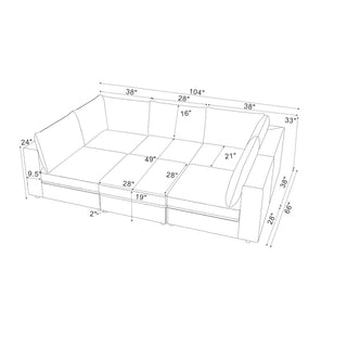 Reversible Modular Sectional