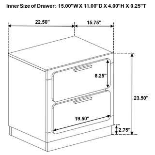 Sophia - 4 Piece Bedroom Set