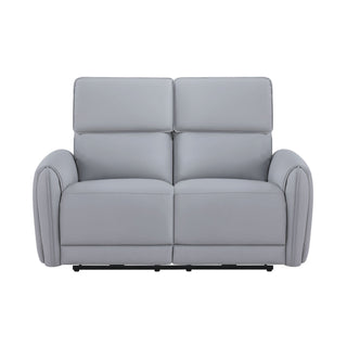 Jeromie - Power Motion Loveseat With USB Port - Gray
