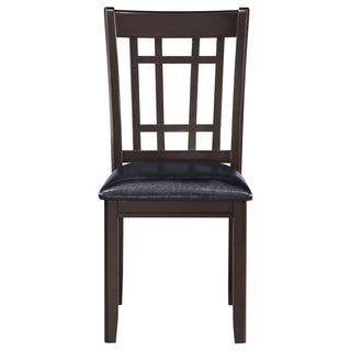 Lattice Back Side Chairs (Set of 2)