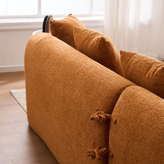 Combined Sofa With 4 Pillows