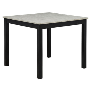 Modern 4 Person Dining Table Set With 4 Chairs