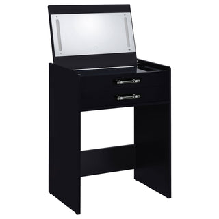 Ayuba - 3 Drawer Makeup Vanity Table With Mirror And Stool