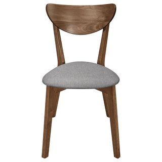 Mid-Century Modern Upholstered Dining Chair (Set of 2)
