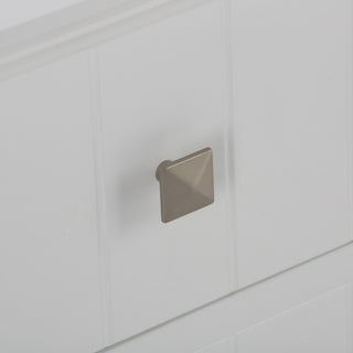 Acadian - 4 Drawer Floor Storage Cabinet - Pure White