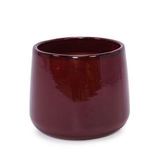 4 Pieces Planter Pot, Indoor Outdoor Flowerpot For Patio, Garden, Or Windowsills - Bean Paste Red