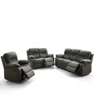 Modern Style Living Room Set With Pillow Arms