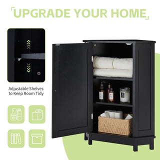 Bathroom Cabinet Triangle Corner Storage Cabinet With Adjustable Shelf Modern Style
