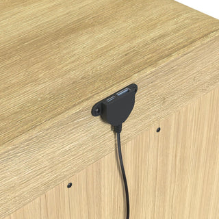 Ridgemont - 2-Drawer Nightstand With USB