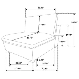 Murtagh - Armless Chair