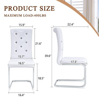Elegant Design Upholstered Dining Chairs