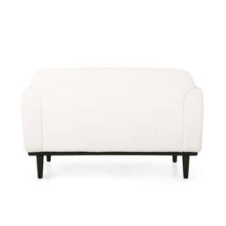 Sway - Upholstered Loveseat With Wood Legs And Round Arms