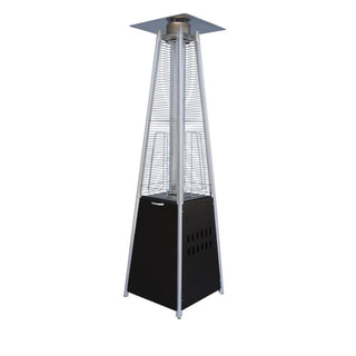 40, 000 Btu Propane Standing Patio Heater Stainless Steel