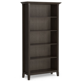 Amherst - 5 Shelf Bookcase - Brown