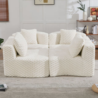 Modular Sectional Sofa With Free Combination Design