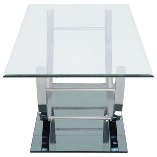 Garrett - 2 Piece Coffee Table Set - Chrome