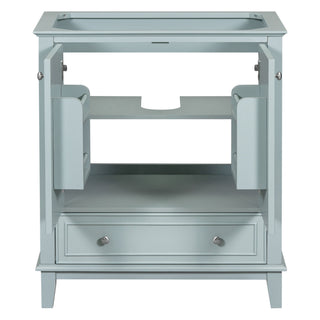 Modern Bathroom Vanity Base Only With Doors And Drawer