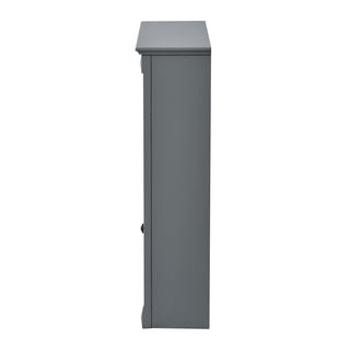 Wall Mounted Bathroom Storage Cabinet With Mirror, Medicine Cabinet With Height Adjustable Shelf