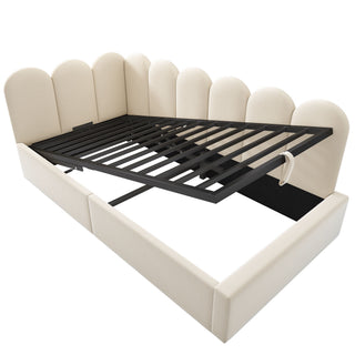 Upholstered Daybed With Hydraulic Storage