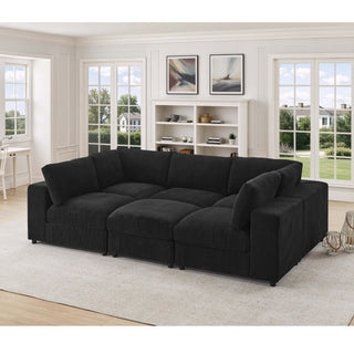 Modern Reversible Modular Sectional