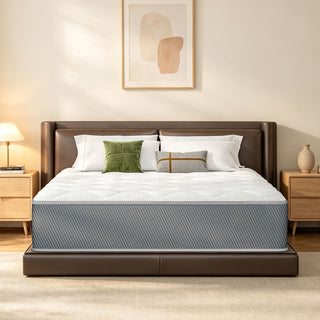 10" Hybrid Mattress With Individual Pocket Coils And Memory Foam