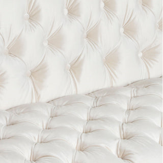 Contemporary 3 Seater Sofa With Button Tufting