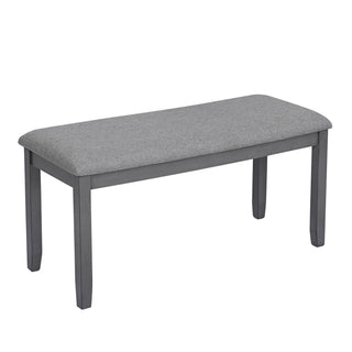 Kitchen Dining Set, Rectangular Dining Table & Upholstered Chairs