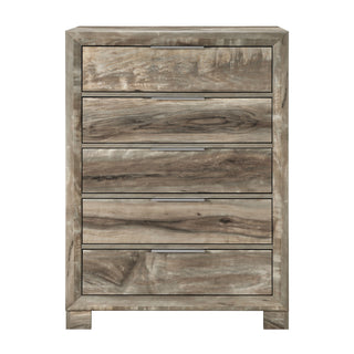 Callisie - Chest With 5 Drawers - Brown