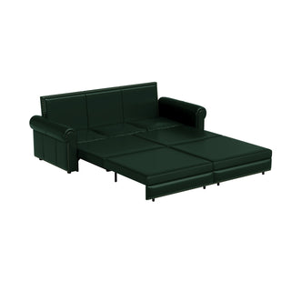 Chesterfield Sofa & Pull Out Bed