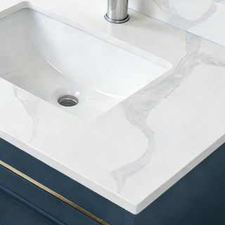 Bathroom Vanity Top With Undermount Single Bowl Sink