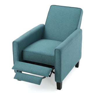 Upholstered Push Back Recliner Chair For Living Room