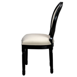 Upholstered & Round Back Dining Chairs (Set of 2)
