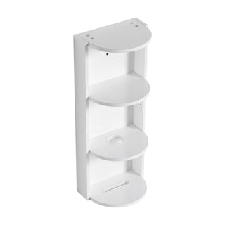 Wall Mounted Bathroom Vanity With Sink And Storage Rack, Soft Close Doors