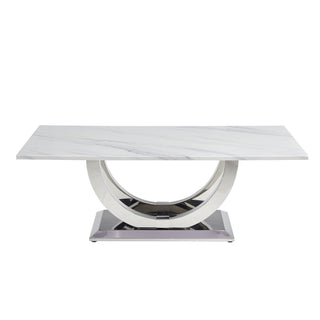 Rectangular Coffee Table With Base