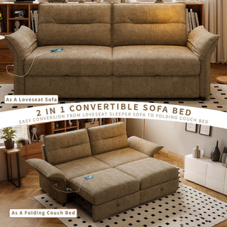 Sofa Bed With Convertible Design, Living Room Furniture
