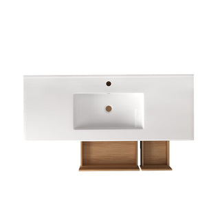 Bathroom Vanity With Abundant Storage 2 Soft Close Doors And 9 Drawers