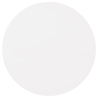 Round Dining Table - White