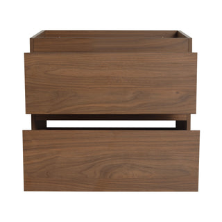 Wall Mounted Bathroom Vanity And Sink, 2 Soft Close Drawers