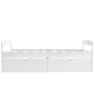 Platform Bed With 2 Drawers