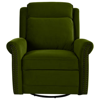 360 Degrees Swivel Recliner Manual Rocking Recliner Home With Adjustable Backrest