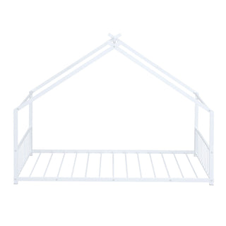 Metal House Bed