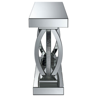 Drea - Entryway Sofa Console Table - Silver