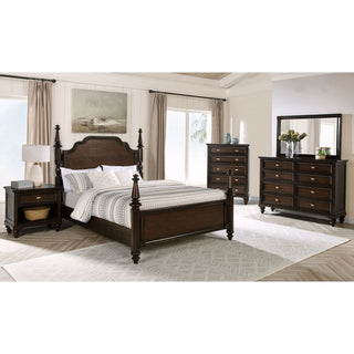 Berwick - 8 Drawer Dresser Cabinet With Felt Lined Drawers - Dark Oak