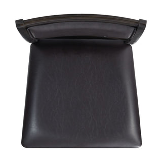 Amherst - Counter Side Chair With PU Cushion (Set of 2) - Gray Finish